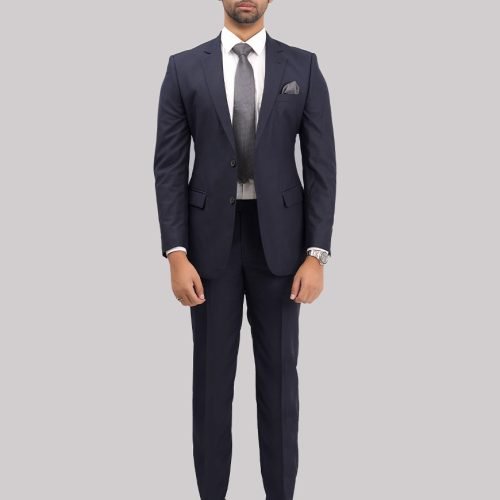 Suit - IMP Garment Navy Blue Plain