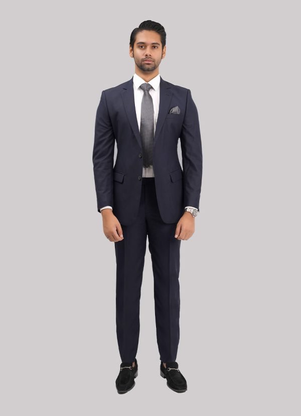 Suit - IMP Garment Navy Blue Plain
