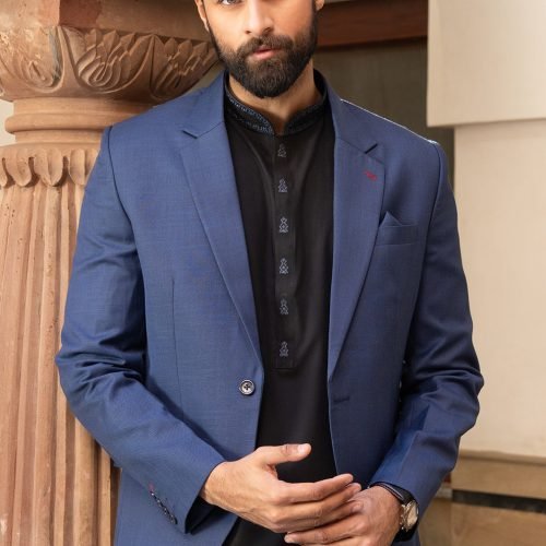 Mens Blazer Blue