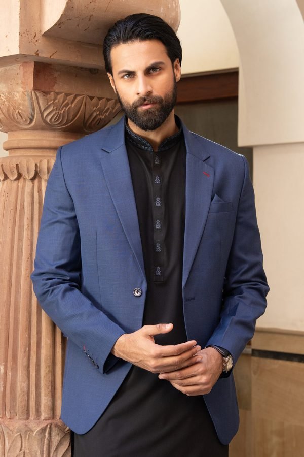Mens Blazer Blue