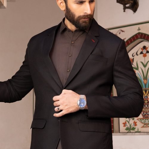 Mens Blazer Black
