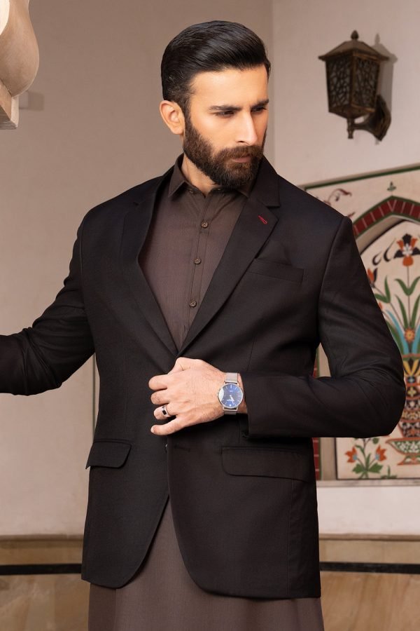Mens Blazer Black